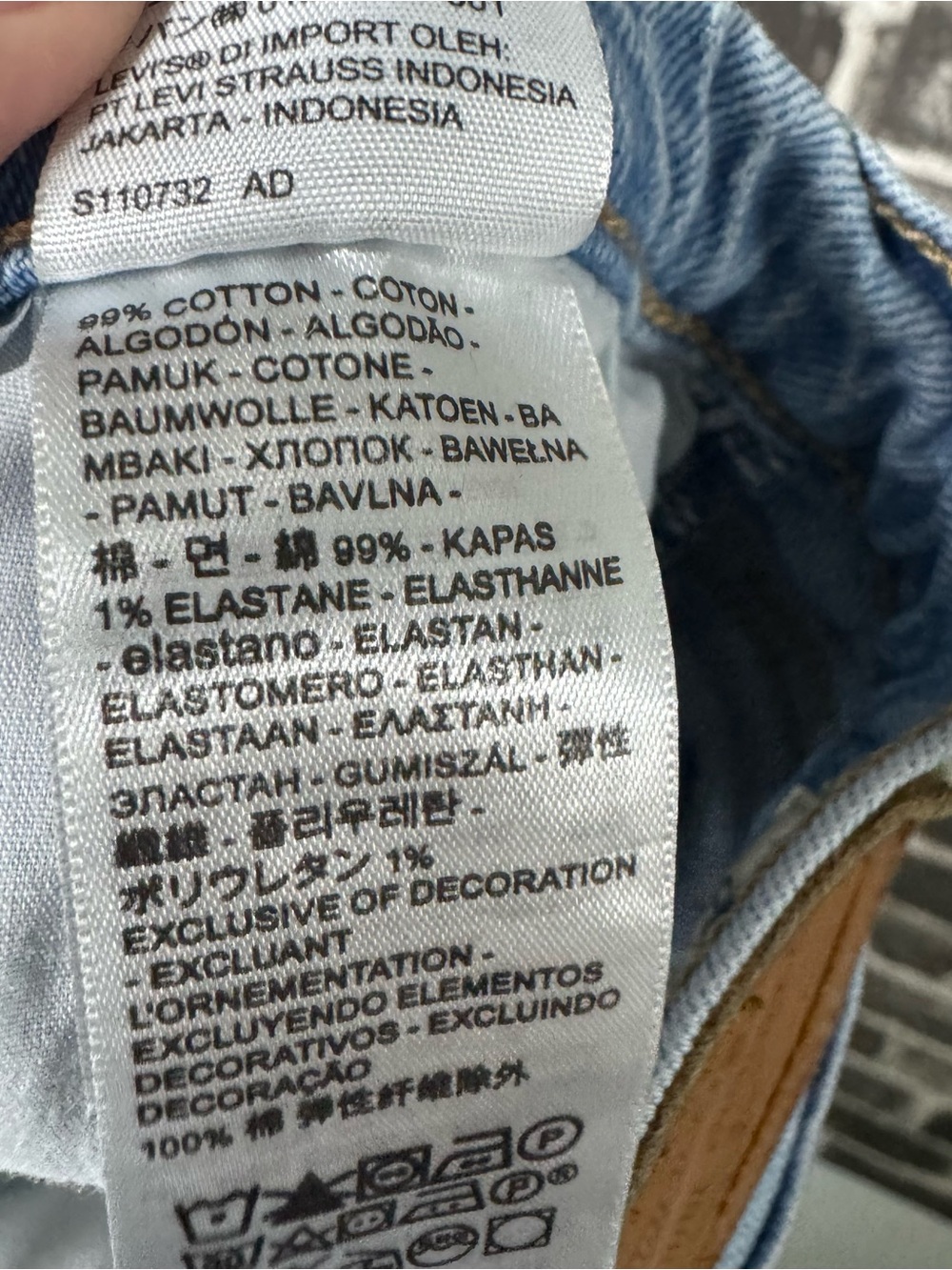 Levi’s 70s high flare jeans medium light wash - Picture 9 of 10